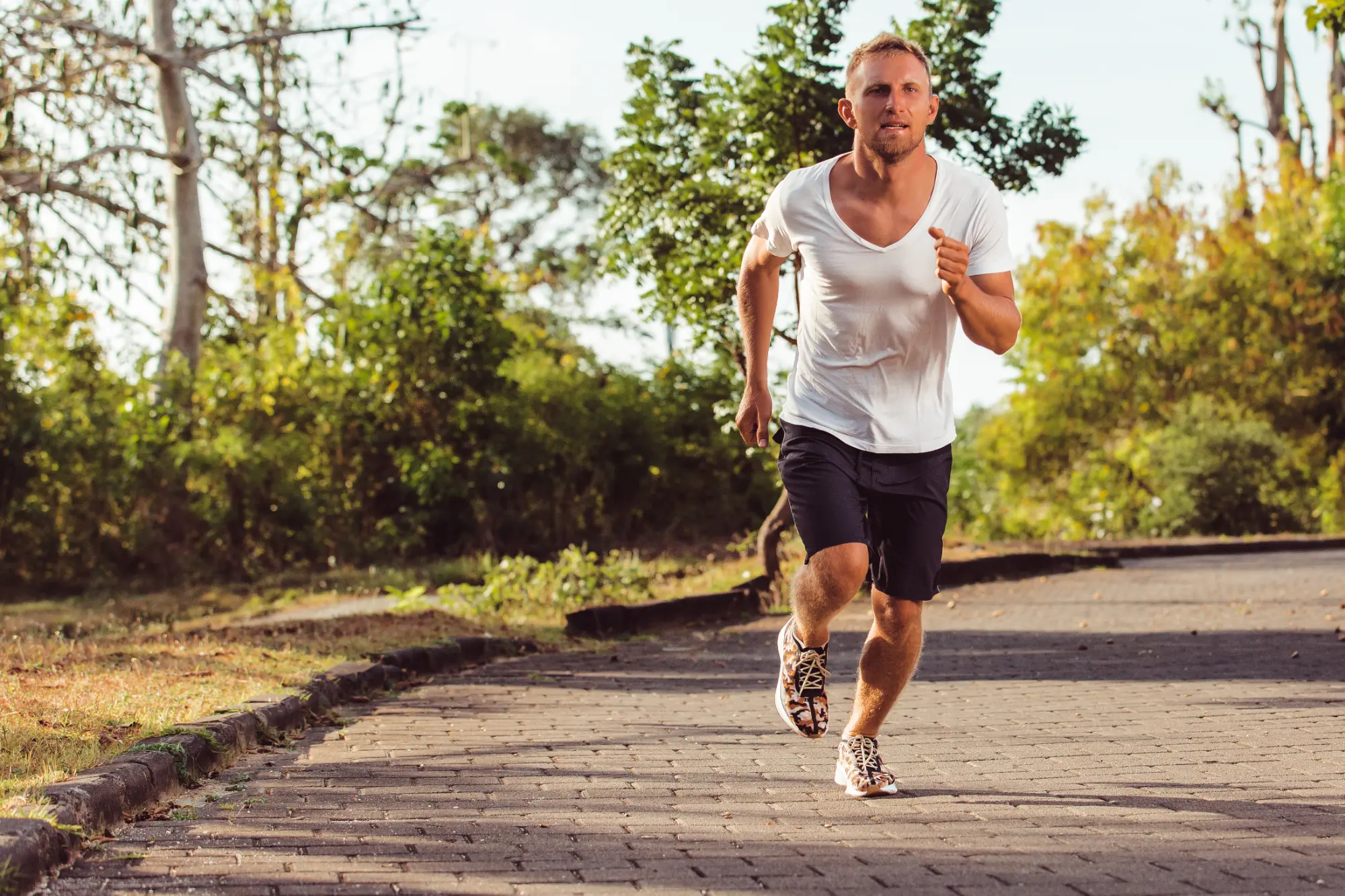 Man with increased energy and vitality - TRT energy boost benefits testosterone therapy